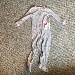 Carter's Fleece Footed Pajamas Size 6